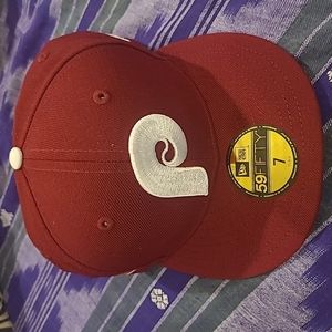 New Era 59Fifty 100th Anniversary Throwback Philadelphia Phillies Size 7